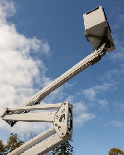 Elevated,Boom,Lift,Bucket.,Aerial,Work,Platform,,Industrial,Construction,Equipment,